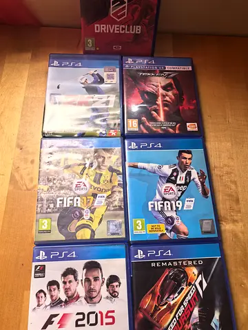 Collection of PlayStation 4 Games