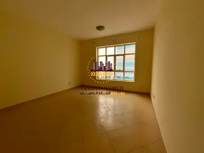 شقة غرفة وصالة في التعاون الممزر مع بلكونة وباركينغ مجاني، غرفة ماستر، 2 حمام، إطلالة بحرية جزئية، جيم ومسبح بسعر 48,000 درهم