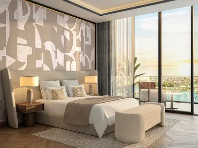 مفروشات داخلية - التسليم قريباً - سكن على الواجهة البحرية