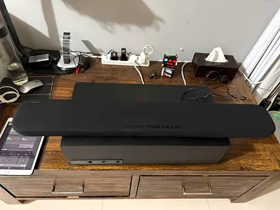 Yamaha ATS 1090 soundbar with JAMO A101 200watt subwoofer