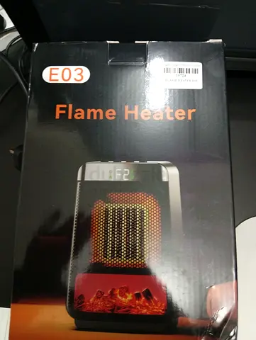Portable Flame Heater - Ceramic Space Heater (New in Box)
