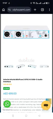 Arturia MiniFuse 2 OTG