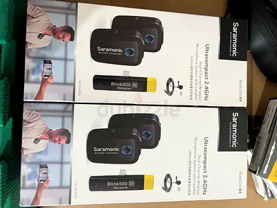 2-Piece Blink 500 B6 2-Person Digital Wireless Lavalier Microphone Receiver Set BLINK500 B...