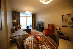 Furnished 1BR Hotel Apartment | Artesia C | Park &amp; Pool Views