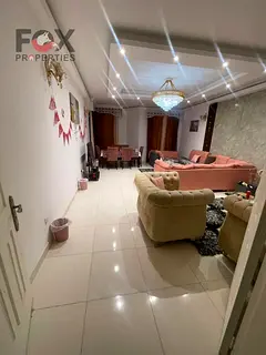 Largest 3-bedroom apartment with a living hall in Ajman | With private parking | Fully open view | F