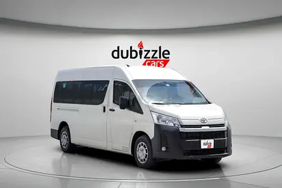 AED 1824/month | 2025 Toyota Hiace  | GCC Specs | Ref#445814