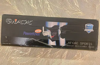 Afcac PowerKnee Kneecap Resistance Strap (New in Box)