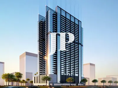 شقة بغرفة نوم واحدة | جايد تاور ماجان | إطلالة على الأفق والمسبح | شرفة