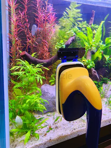 Magnetic Aquarium Glass Cleaner and Algae Scraper