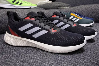 Black Adidas Running Shoes — never Used