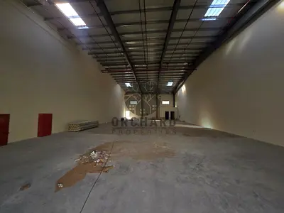 " Warehouse for Rent | 5 400 Sqft | 50kV | AED 270,000/yr - Umm Al Quwain Industrial"