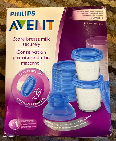 Philips Avent storage cups