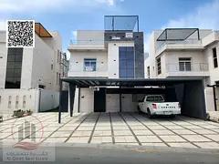For sale, a villa in Ajman Al Zahia, 5 master rooms, a Majles room, a hall, and a maid’s room, fre