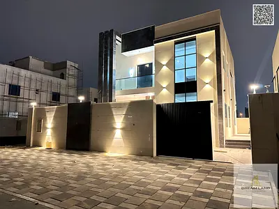 فيلا بسعر شامل رسوم التسجيل والتمليك على الشارع الرئيسي جاهزة للسكن في أرقي مناطق عجمان تملك حر لجميع الجنسيات