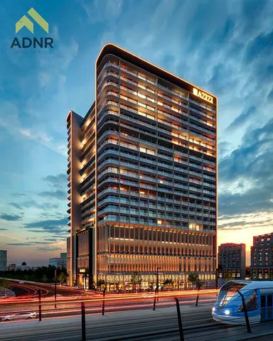 شقة استوديو فندقية مفروشة | عزيزي جوهرة الفرجان | إطلالة على المارينا والمسبح