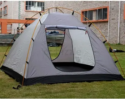 Camping Tent, Outdoor Double Layer Waterproof Sunscreen 2-3 Person Tent, Family Tent, Backpack Tent,