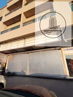 A prime opportunity for annual rent – ​​a retail shop on a main street in Ajman Industrial Are
