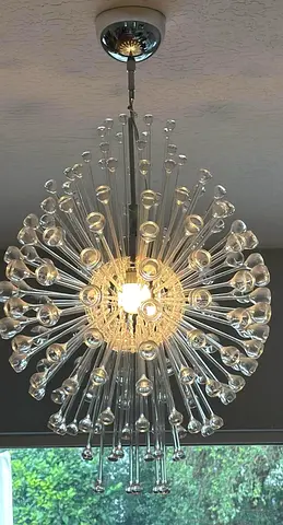 Ceiling Chandelier vintage design in perfect conditions