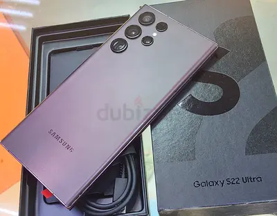 Samsung Galaxy S22 Ultra (With Box  Charger) - Good Condition