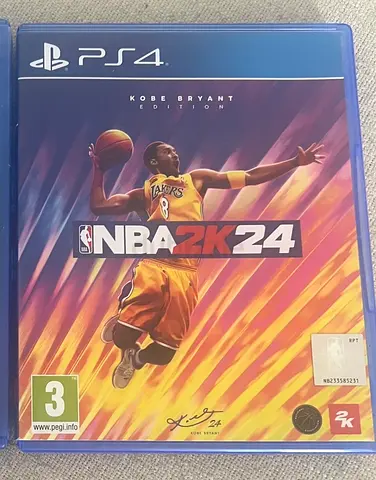NBA 2K24 (Kobe Bryant Edition) for PS4 - Disc in Good Condition