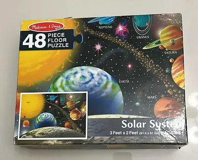 Melissa Doug solar system floor puzzle