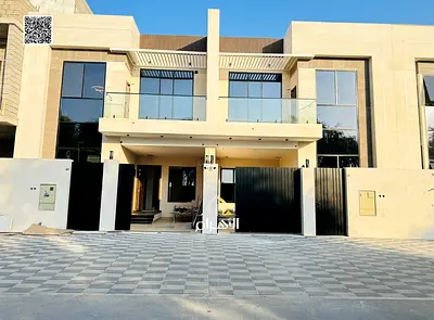 فيلا فاخرة في **الياسمين – عجمان** جاهزة للسكن الفوري بتشطيبات راقية ومساحات واسعة. ✅ **تمليك حر لجميع الجنسيات** | للتواصل وحجز موعد: **محمد مرزوق –