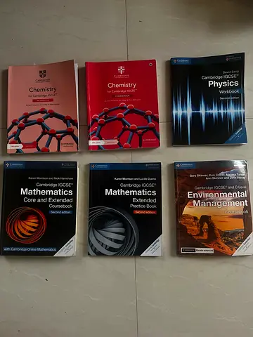 Cambridge igcse books