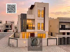 Luxury 6 Master Bedroom Villa for Sale in Al Bahia Ajman Corner Plot 3 Floors Prime Location Sheikh