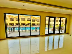 New finish 4 bedroom villa with shared pool and gym