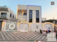 A villa on the main street, ready to move in, in one of the most prestigious areas of Ajman. Freehol