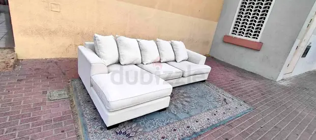 The one king Stone L Shape Sofa Excellent condition