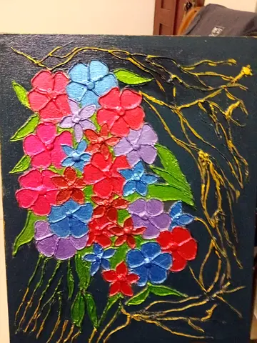 Colorful Floral Painting