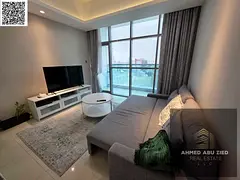 The largest and most luxurious fully furnished 2-bedroom apartment with a living room for annual ren