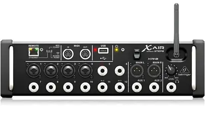Behringer X AIR XR12 12‑Channel Wi‑Fi Digital Mixer —  New, Working