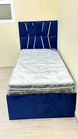 Brand new single size bed with medical mattress good Quality single bed
