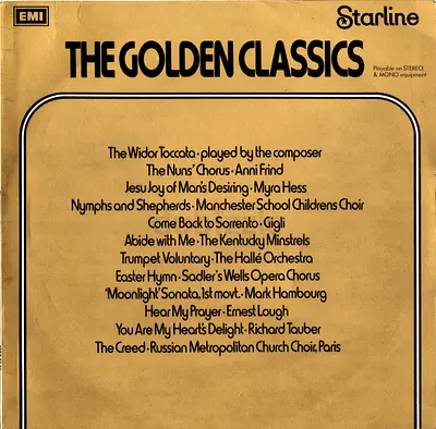 My EMI Starline The Golden Classics Vinyl LP