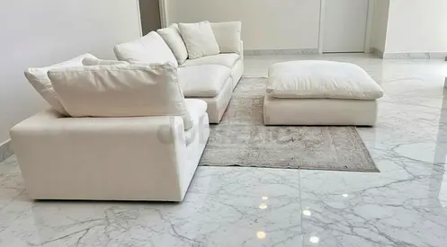 Marina home feather filled modular sofa