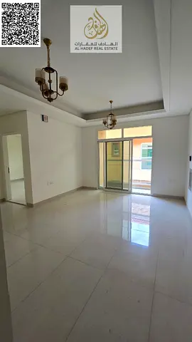 🏠 ثلاث غرف وصالة للإيجار السنوي | المويهات 3 – عجمان | خزائن بالحائط + بلكونة | حتى 6 دفعات | 57,000 فقط