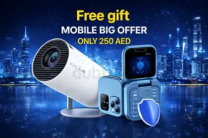 Free mobile gift big offer Multimedia LED Projector Model - H5-A  All use free cash on delivery