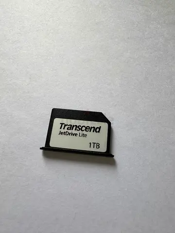 Transcend JetDrive Lite 330- 1TB MacBook storage expansion