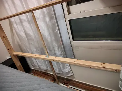 Double bed ikea