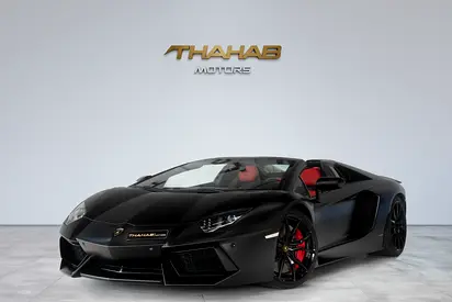 2015 | LAMBORGHINI AVENTADOR - ROADSTER | V12  | COVERTIBLE SUPERCAR | GCC SPECS | PERFECT CONDITION
