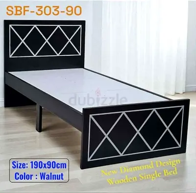 Brand New Design Wood Single size bed 90cm 190cm available
