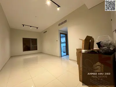 Two bedrooms, large living room, spacious kitchen, two bathrooms, central air conditioning, balcony with open view, built-in wardrobes, flexible paym