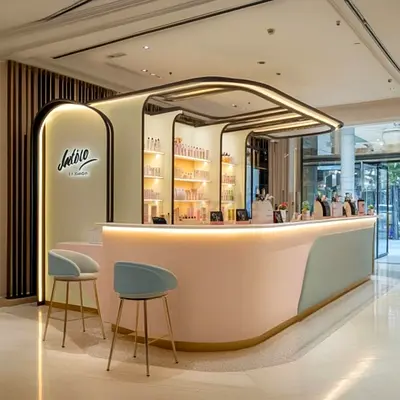 Cosmetics Kiosk Design and Interior Fit-Out Services