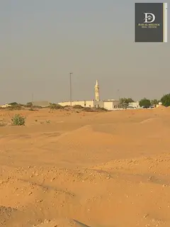 For Sale in Sharjah Al Belida 1 Area Residential land for sale with an area of 2,900 sq. ft. Prime l