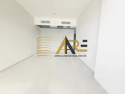 New brand building 1bhk with balcony and 2 washroom open view sarab community aljada area