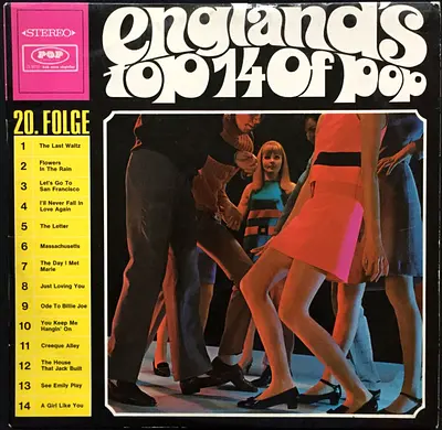 Englands Top 14 of Pop (20. Folge) — Vintage Vinyl LP (Original Sleeve)