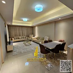 Furnished 2-bedroom apartment for monthly rent in Ajman - Al Rashidiya - Gulf Towers ✔️ Includes