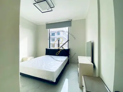 Brand new apartment 1 BHK ) With Control AC ) in Al Jada) full Furnish )